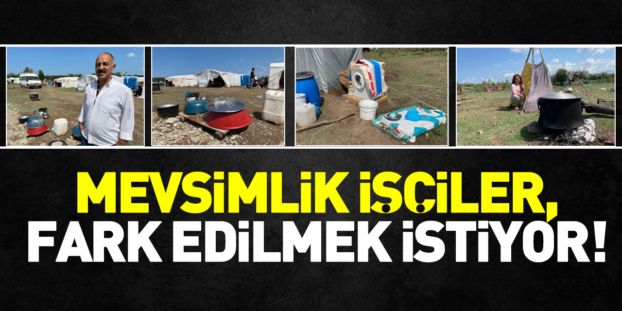 Mevsimlik işçiler, fark edilmek istiyor!