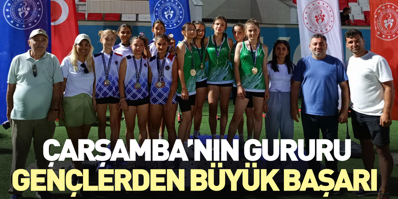 ÇARŞAMBA’NIN GURURU GENÇLERDEN BÜYÜK BAŞARI