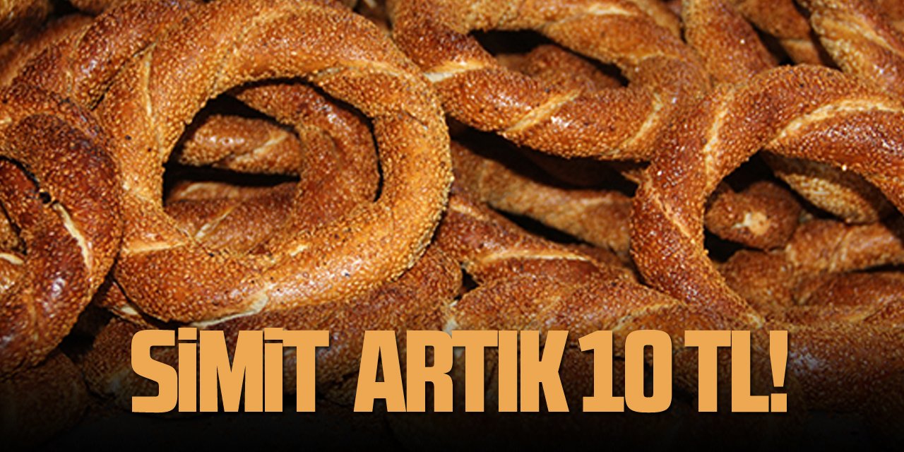 Samsun'da 80 gram simit 10 TL oldu