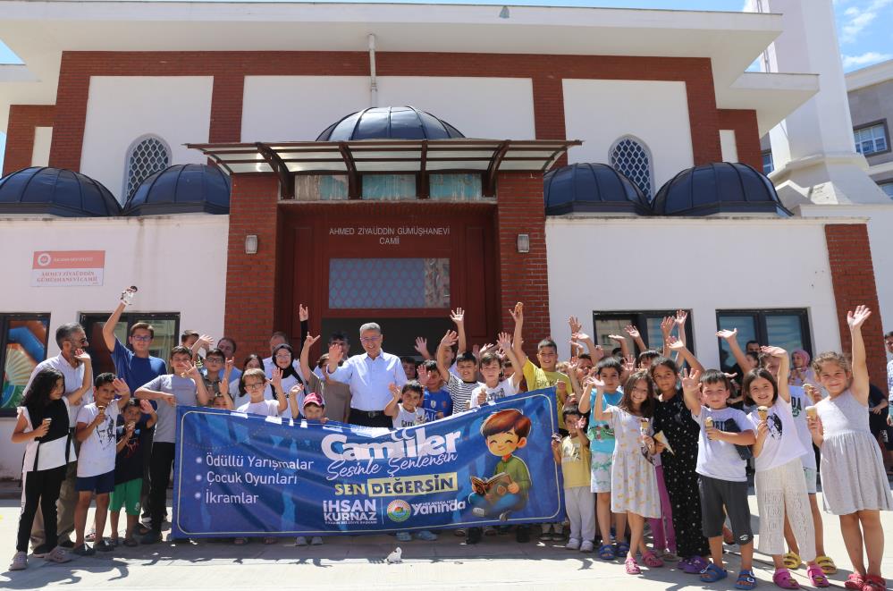 İlkadım'da camiler çocukların sesiyle şenleniyor