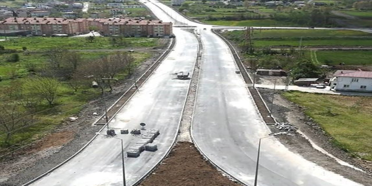 Şehir Hastanesi yolu çalışmaları devam ediyor