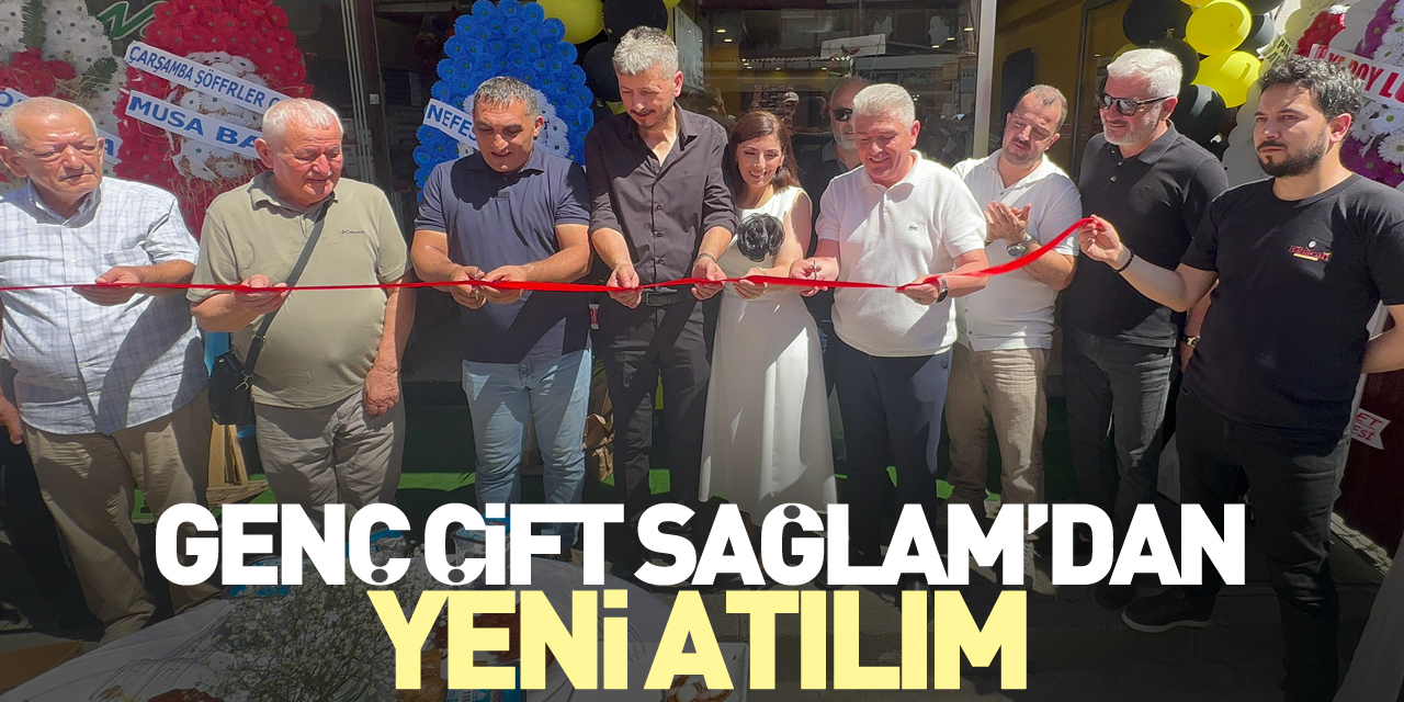 Genç çift Sağlam’dan yeni atılım