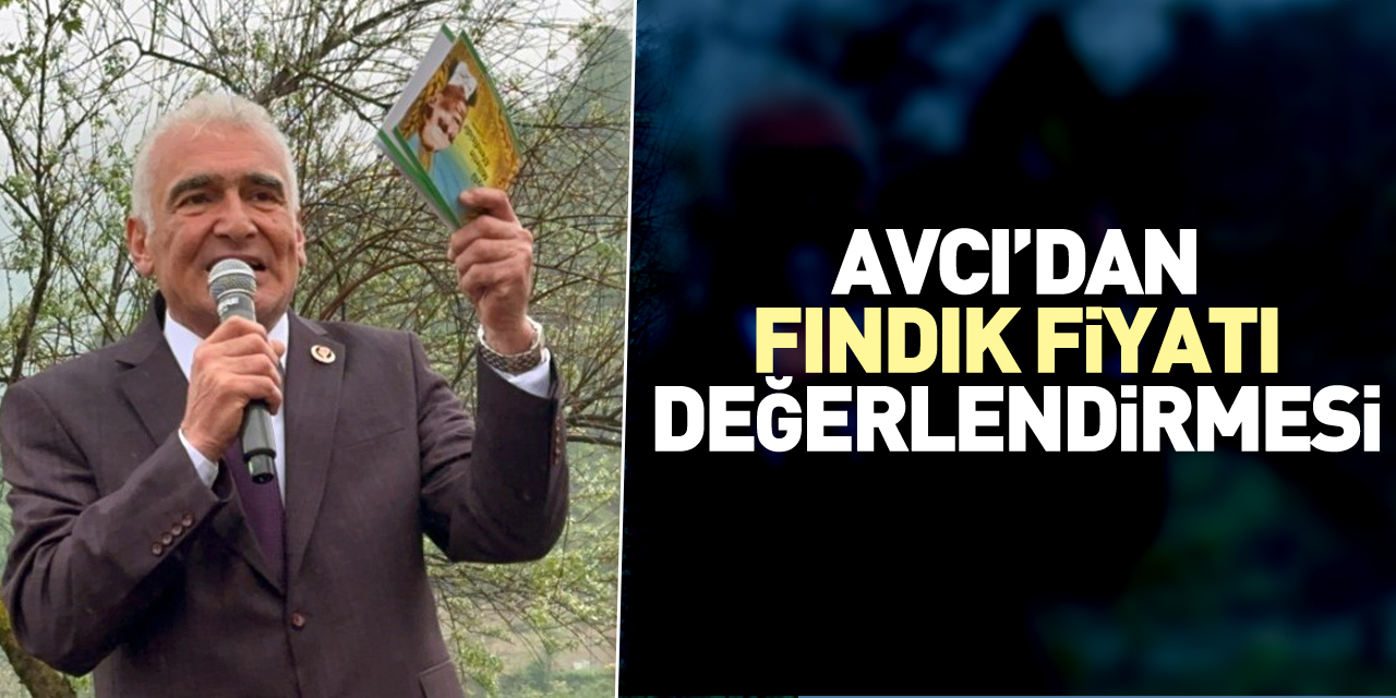 Avcı’dan fındık fiyatı değerlendirmesi