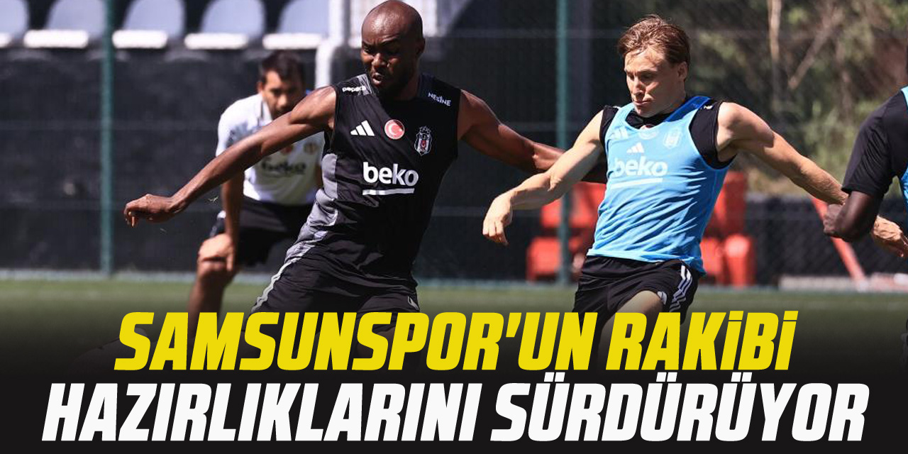 Samsunspor'un rakibi hazırlıklarını sürdürüyor