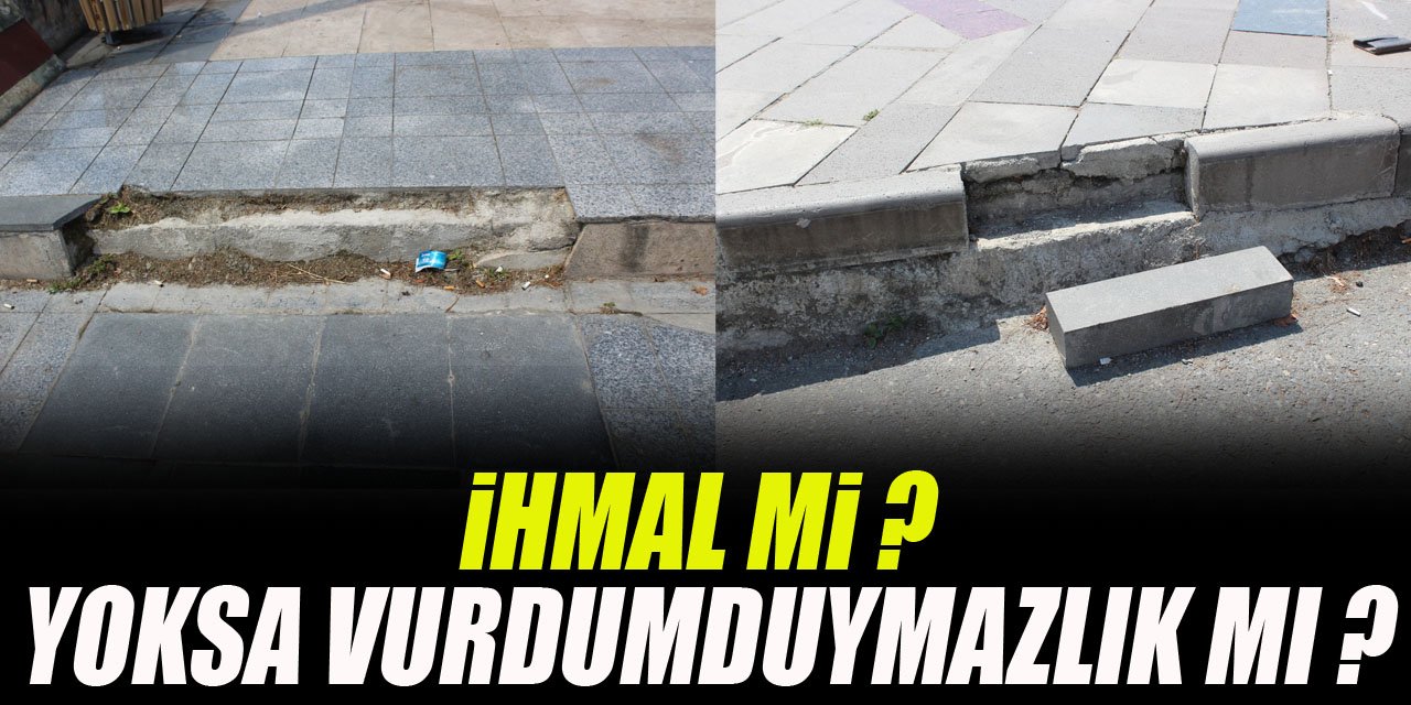 İhmal mi? yoksa vurdumduymazlık mı?