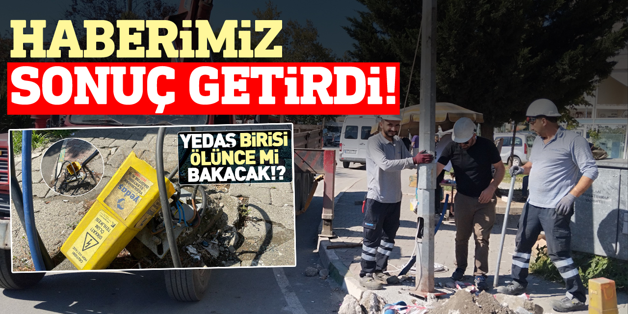 Haberimiz sonuç getirdi!