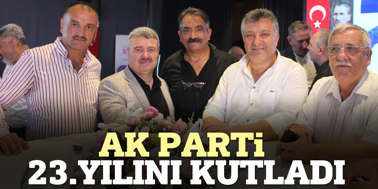 Ak Parti 23. yılını kutladı