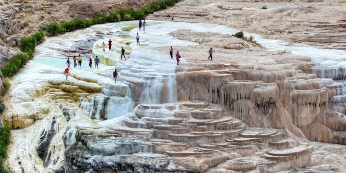 "Van'ın Pamukkale'si" turizmin yeni rotası haline geldi