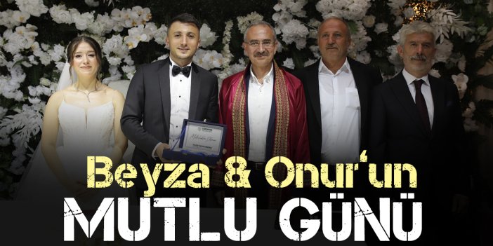 Beyza & Onur’un mutlu günü