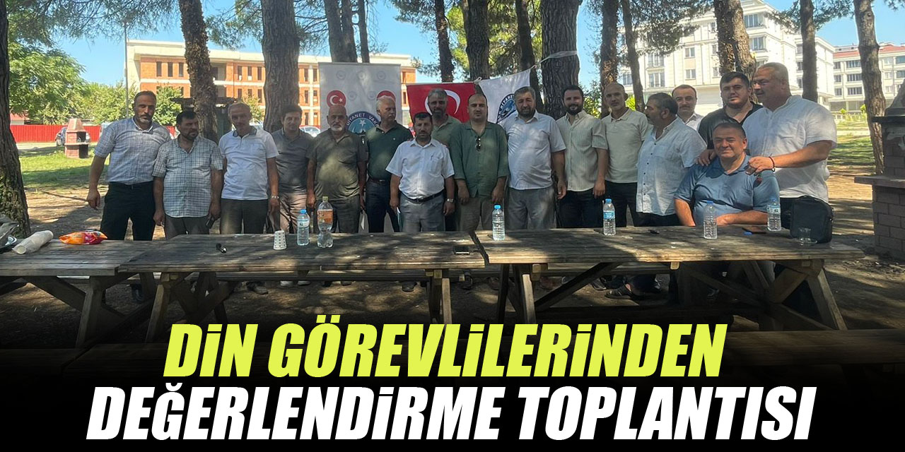 Din görevlilerinden değerlendirme toplantısı