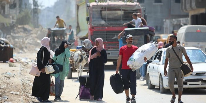 450 bin Filistinliyi göçe zorladı