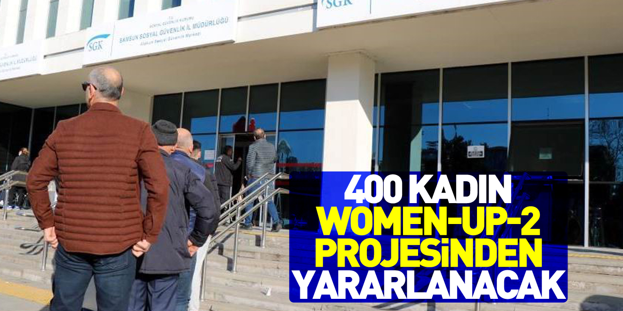 400 kadın Women-Up-2 projesinden yararlanacak