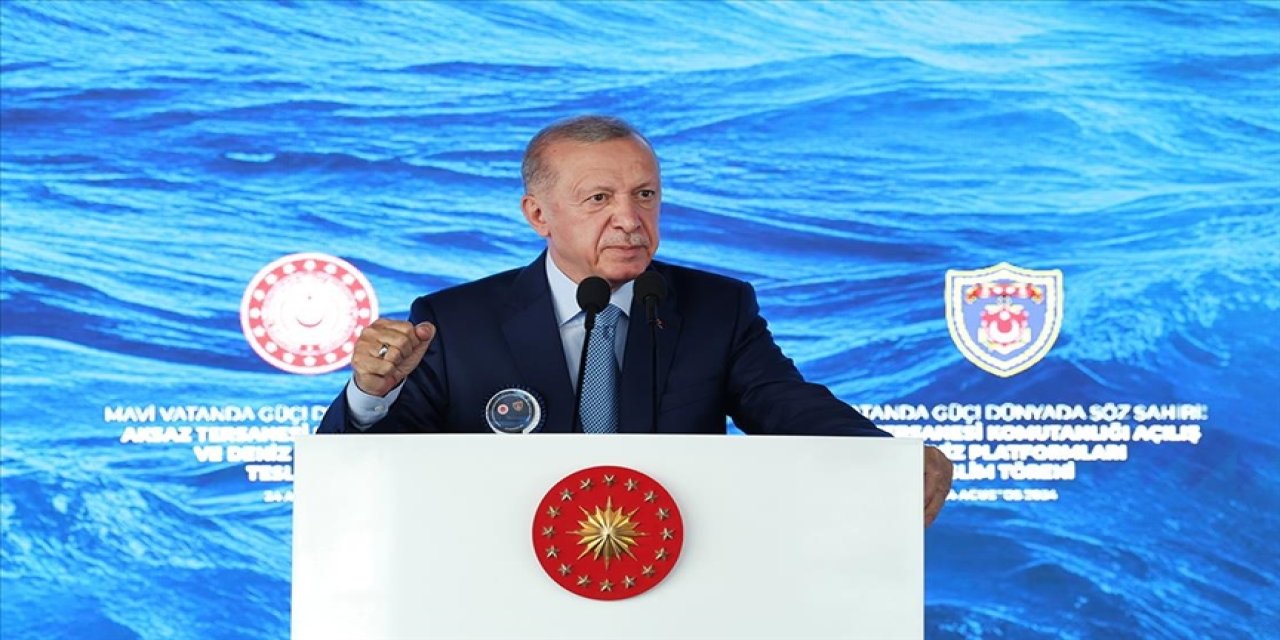 Cumhurbaşkanı Erdoğan: Donanmamızın gücüne güç katacağız