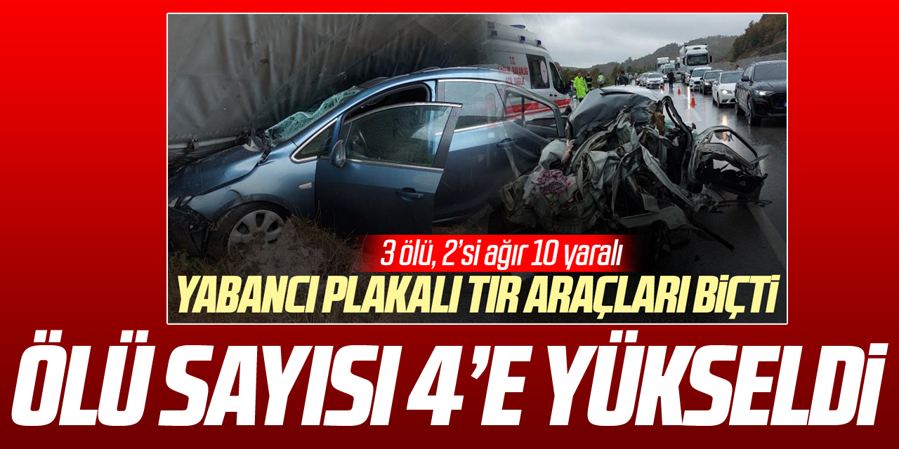 Ölü sayısı 4’e yükseldi