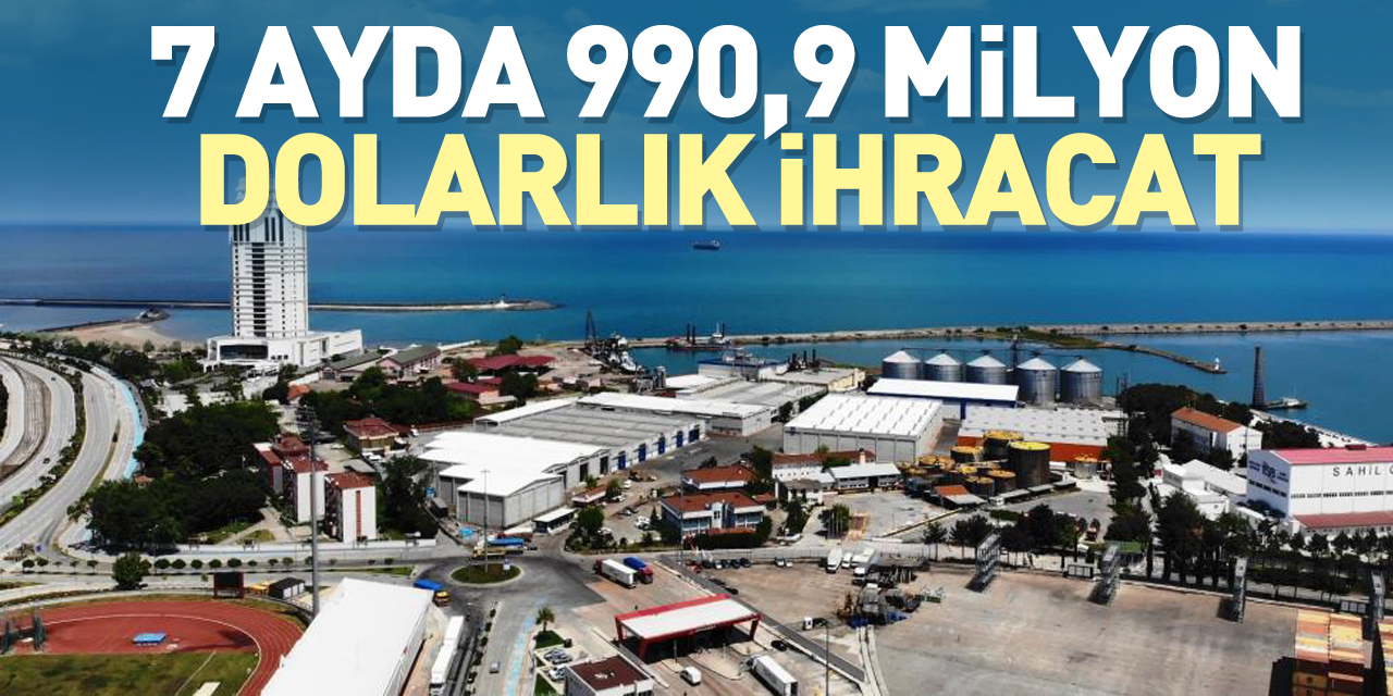 990,9 milyon dolarlık ihracat