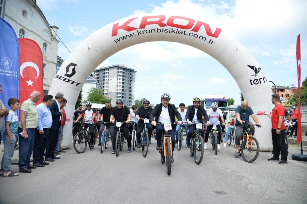 Dağ Bisikleti Maratonu düzenlendi