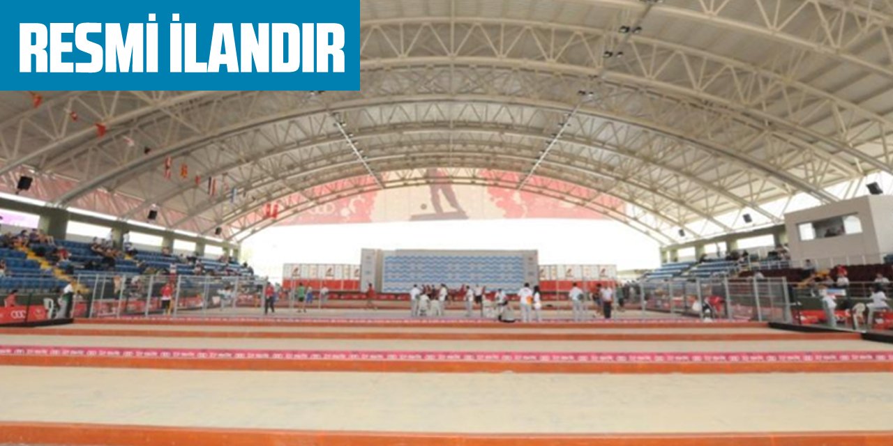 BOCCE KAPALI SPOR SALONU YAPIM İŞİ