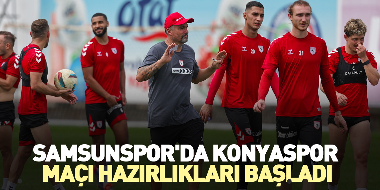 KONYASPOR MAÇI İÇİN HAZIRLIKLAR BAŞLADI