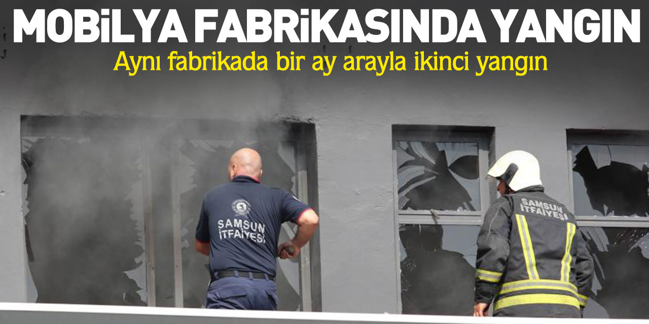 Aynı fabrikada bir ay arayla ikinci yangın