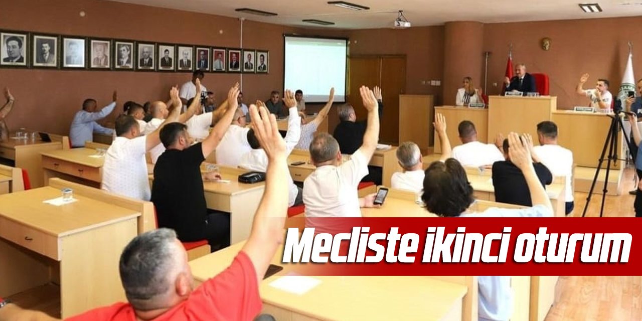 Mecliste ikinci oturum