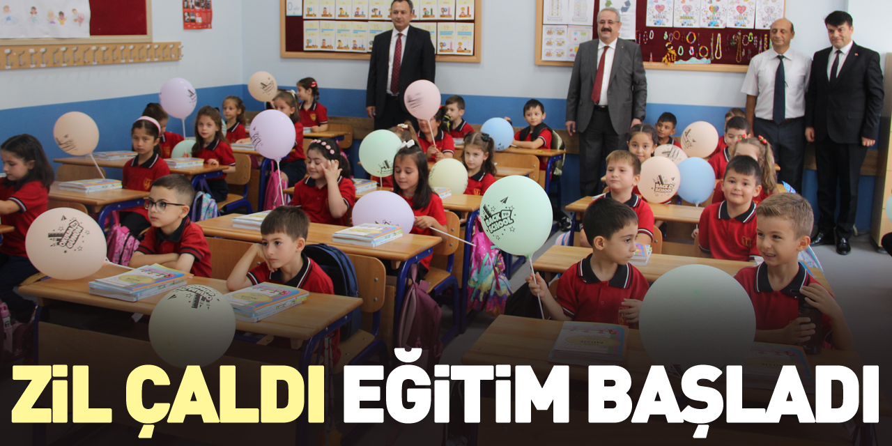 ZİL ÇALDI EĞİTİM BAŞLADI