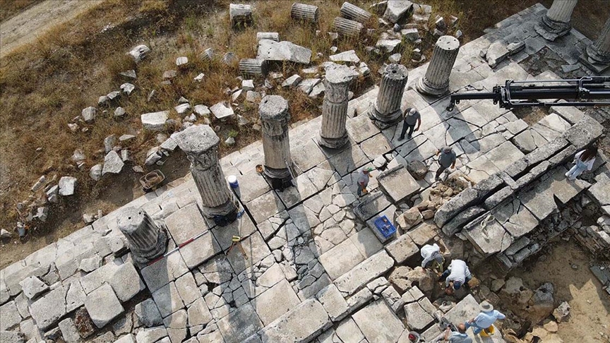 Tanrıça Hekate'nin tapınağı ayağa kaldırılıyor