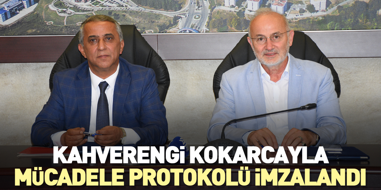 Kahverengi kokarcayla mücadele protokolü imzalandı