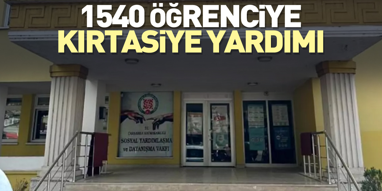 1540 Öğrenciye Kırtasiye Yardımı