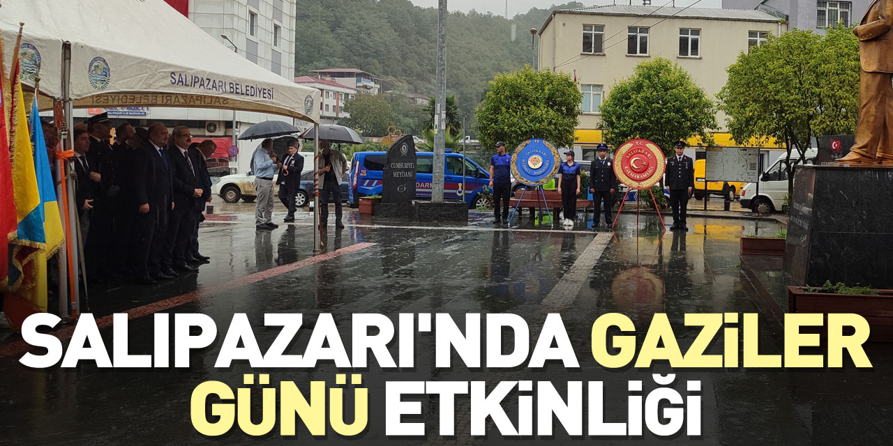 Salıpazarı'nda Gaziler Günü Etkinliği