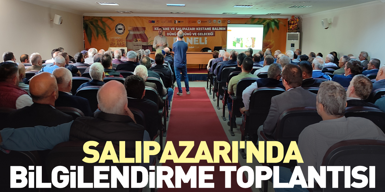 Salıpazarı'nda bilgilendirme toplantısı