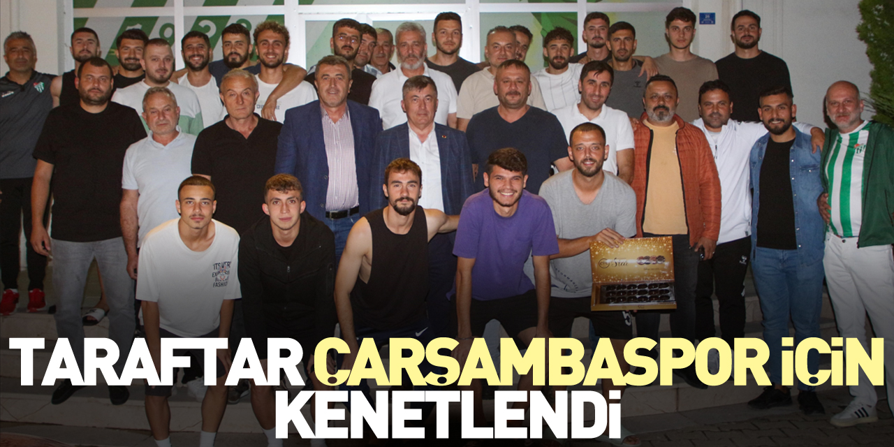 TARAFTAR ÇARŞAMBASPOR İÇİN KENETLENDİ