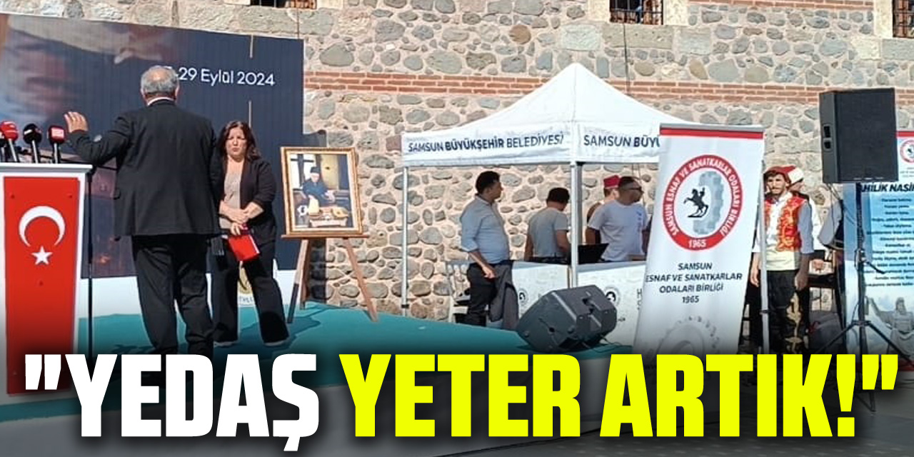 "YEDAŞ YETER ARTIK!"