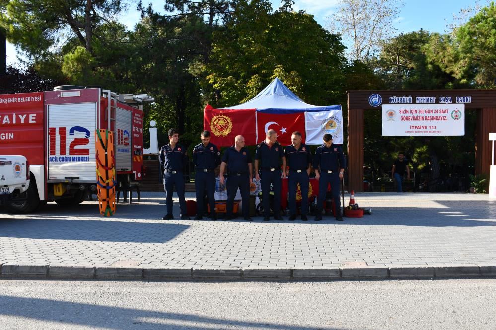 Vezirköprü’de İtfaiye Haftası kutlandı