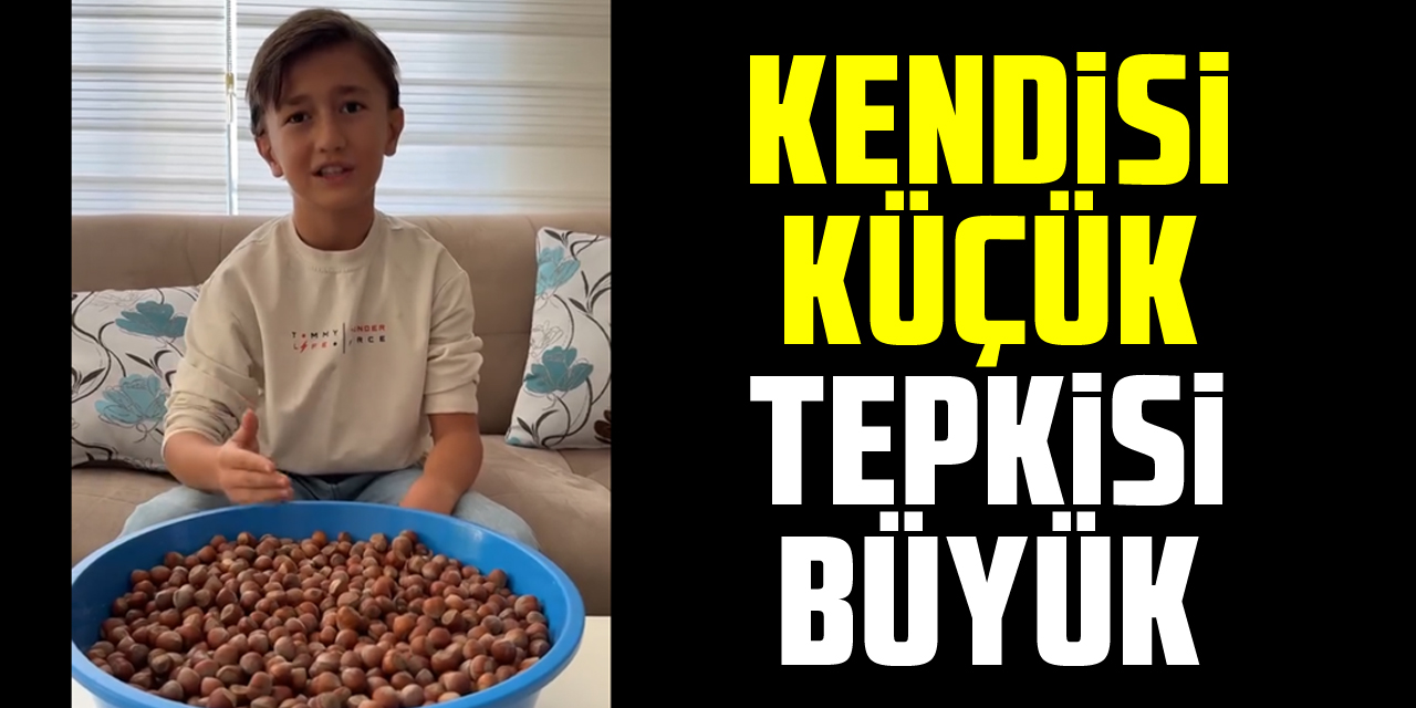 KENDİSİ KÜÇÜK TEPKİSİ BÜYÜK