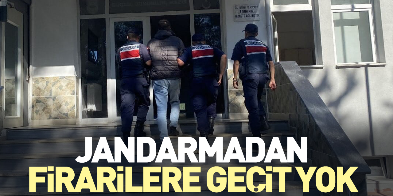 Jandarmadan firarilere geçit yok