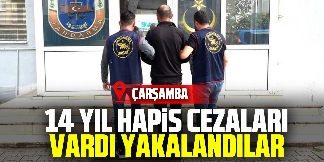 14 yıl hapis cezaları vardı yakalandılar