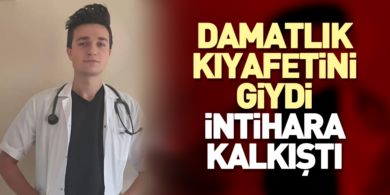 Damatlık kıyafetini giydi intihara kalkıştı