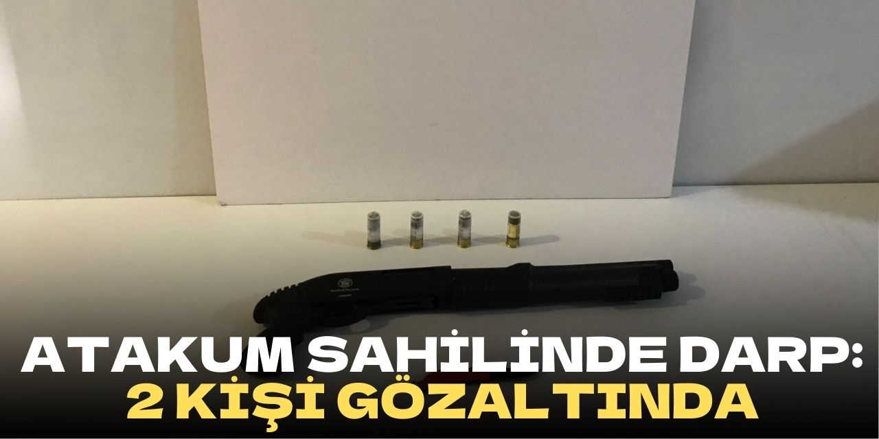 Atakum Sahilinde Darp: 2 Kişi Gözaltında