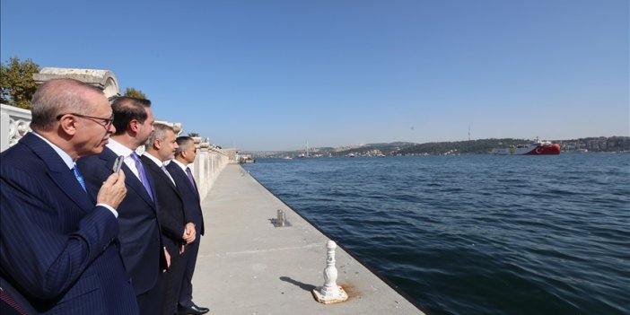 Erdoğan, Gemiyi Somali'ye uğurladı