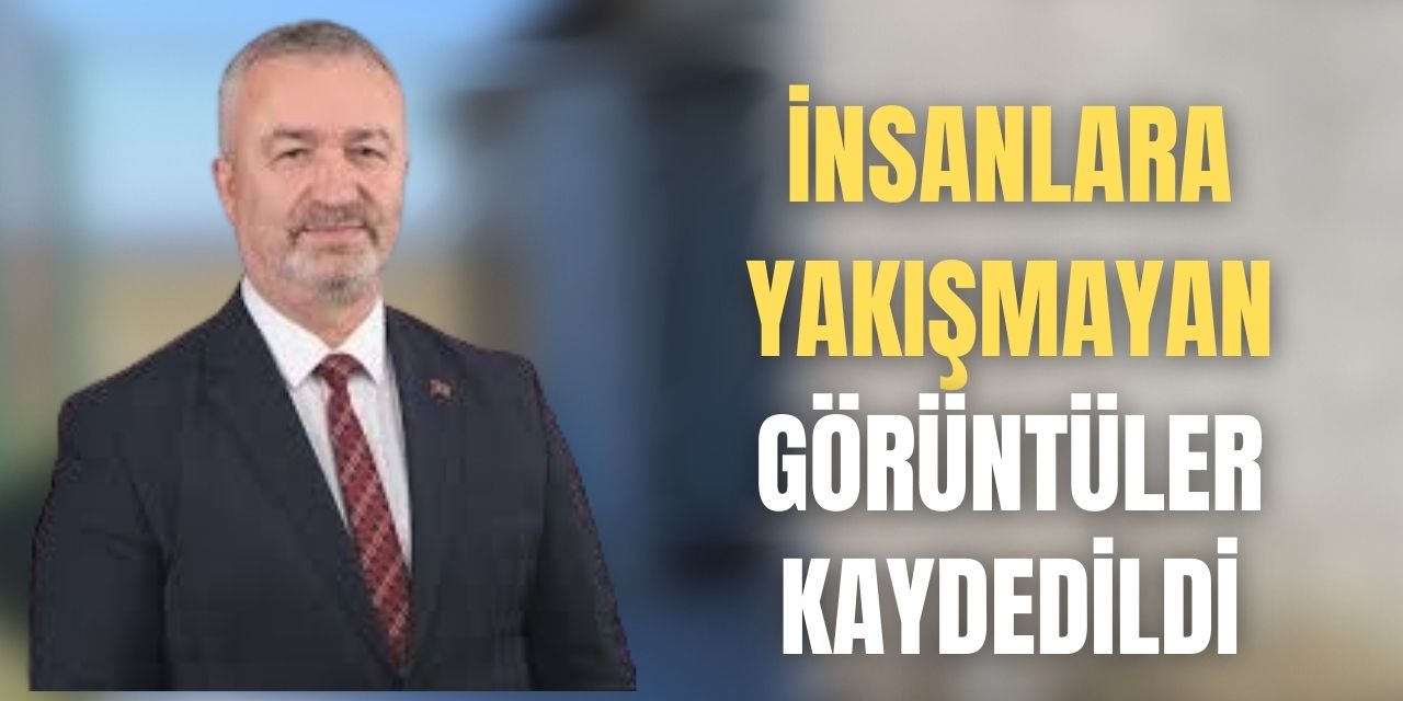 insanlara yakışmayan görüntüler Kaydedildi