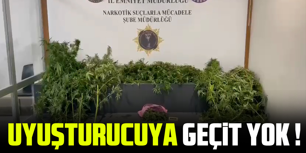 UYUŞTURUCUYA GEÇİT YOK !