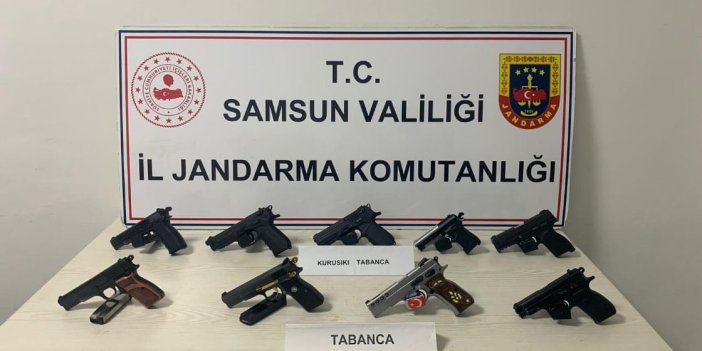 Kaçak silah ticaretinden 7 kişi yakalandı