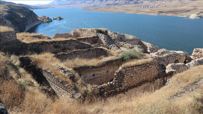 1600 yıllık askeri yapının kalıntılarına ulaşıldı