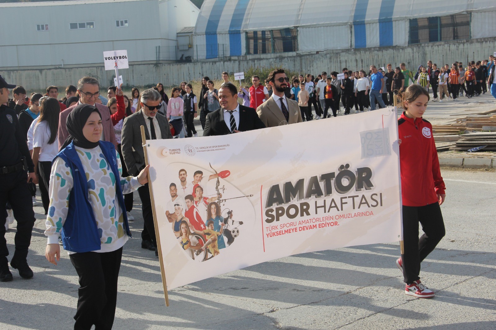 Vezirköprü'de Türkiye Amatör Spor Haftası