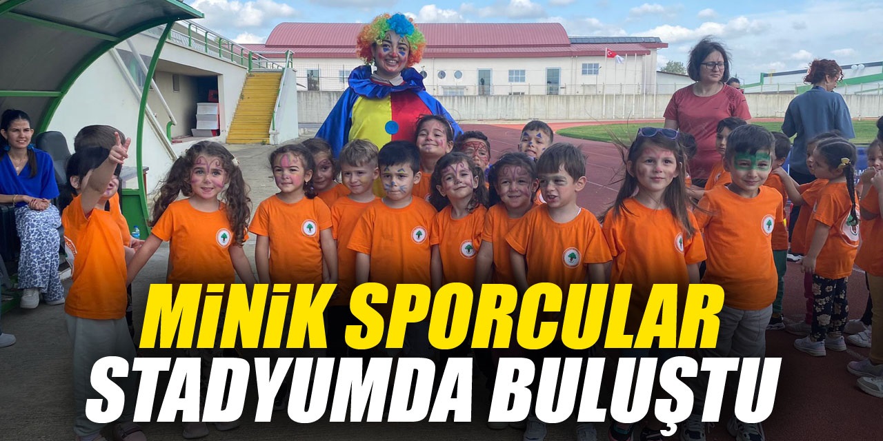 Minik Sporcular Satdyumda buluştu