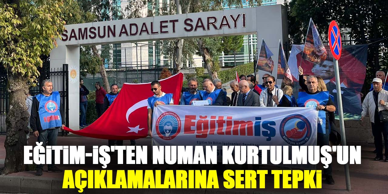 Eğitim-İş'ten Numan Kurtulmuş'un Açıklamalarına Sert Tepki