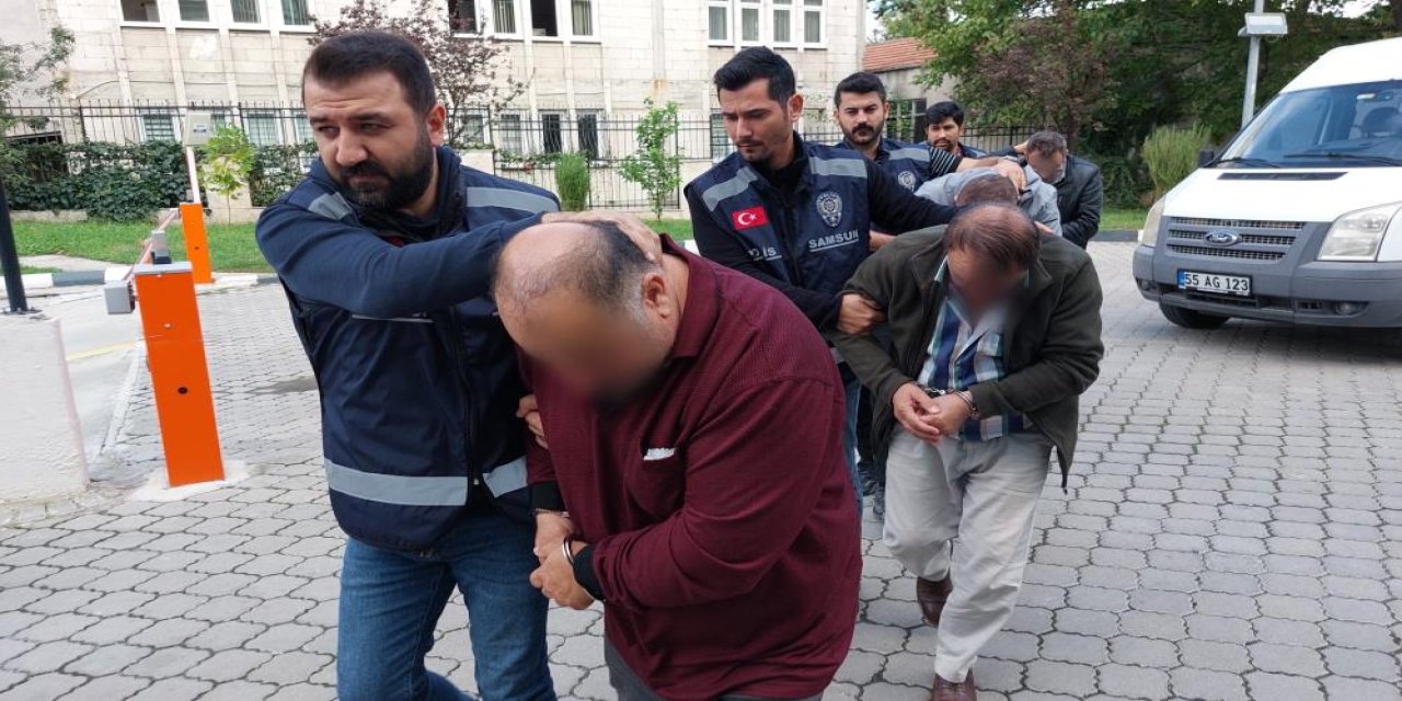 Silah operasyonunda gözaltına alınan 4 kişi adliyede