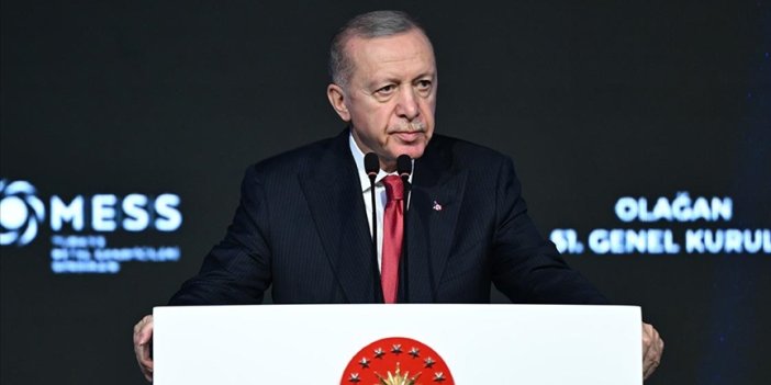 Erdoğan, MESS 51. Olağan Genel Kurulu'nda