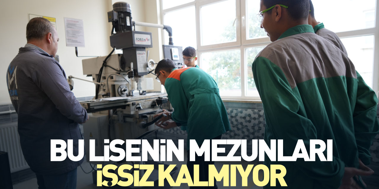 Bu lisenin mezunları işsiz kalmıyor