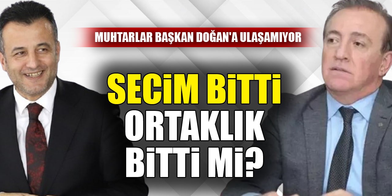 Secim bitti Ortaklık Bitti mi?